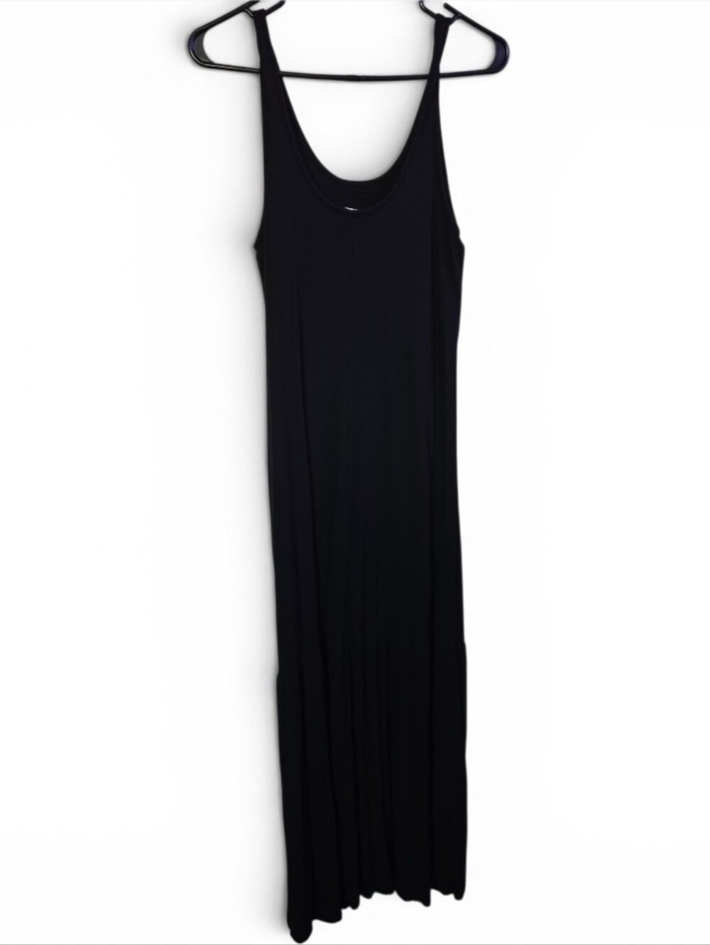 Marine Layer Ribbed Black Maxi-SM - Picture 4 of 8